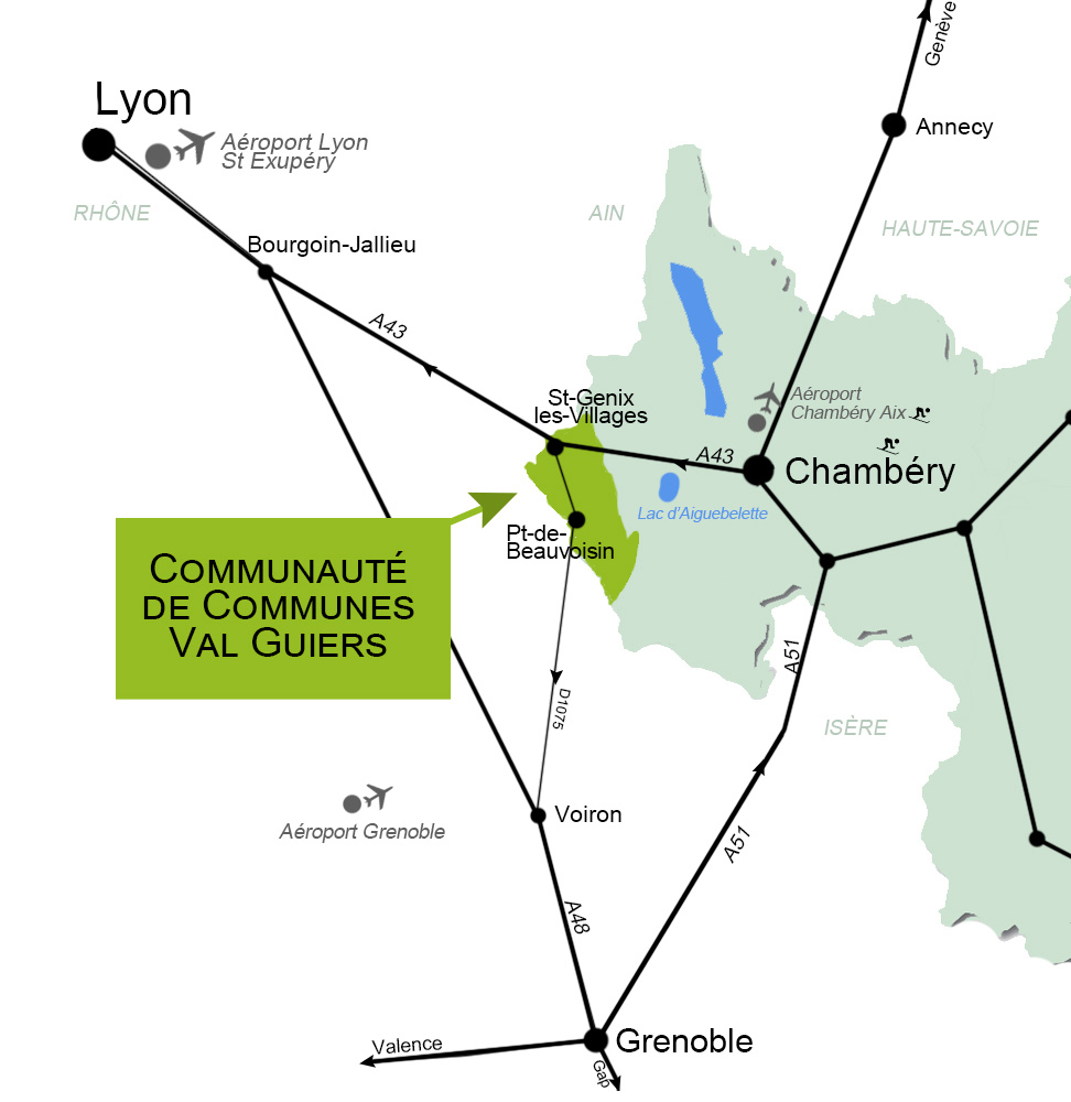 La CCVG en Savoie : cliquez pour agrandir